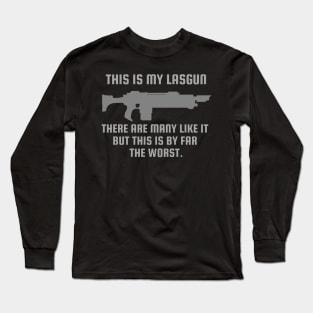 "This Is My Lasgun" Astra Militarum Print Long Sleeve T-Shirt